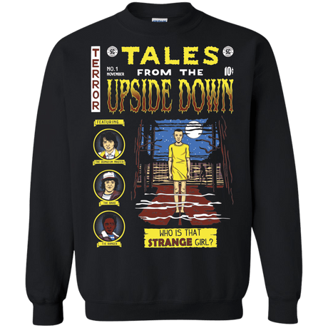 Sweatshirts Black / S Tales from the Upside Down Crewneck Sweatshirt