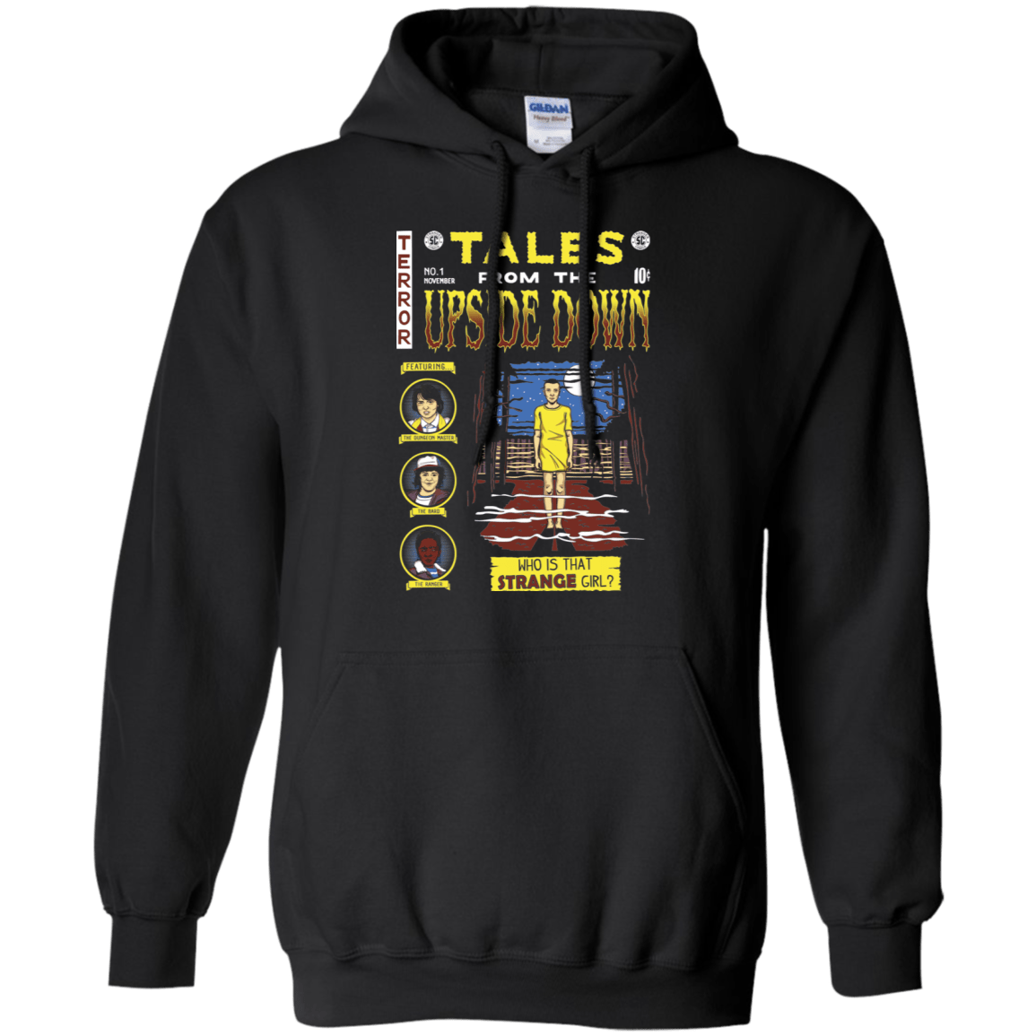 Sweatshirts Black / S Tales from the Upside Down Pullover Hoodie