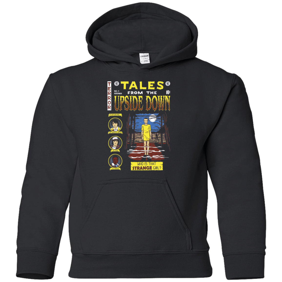 Sweatshirts Black / YS Tales from the Upside Down Youth Hoodie