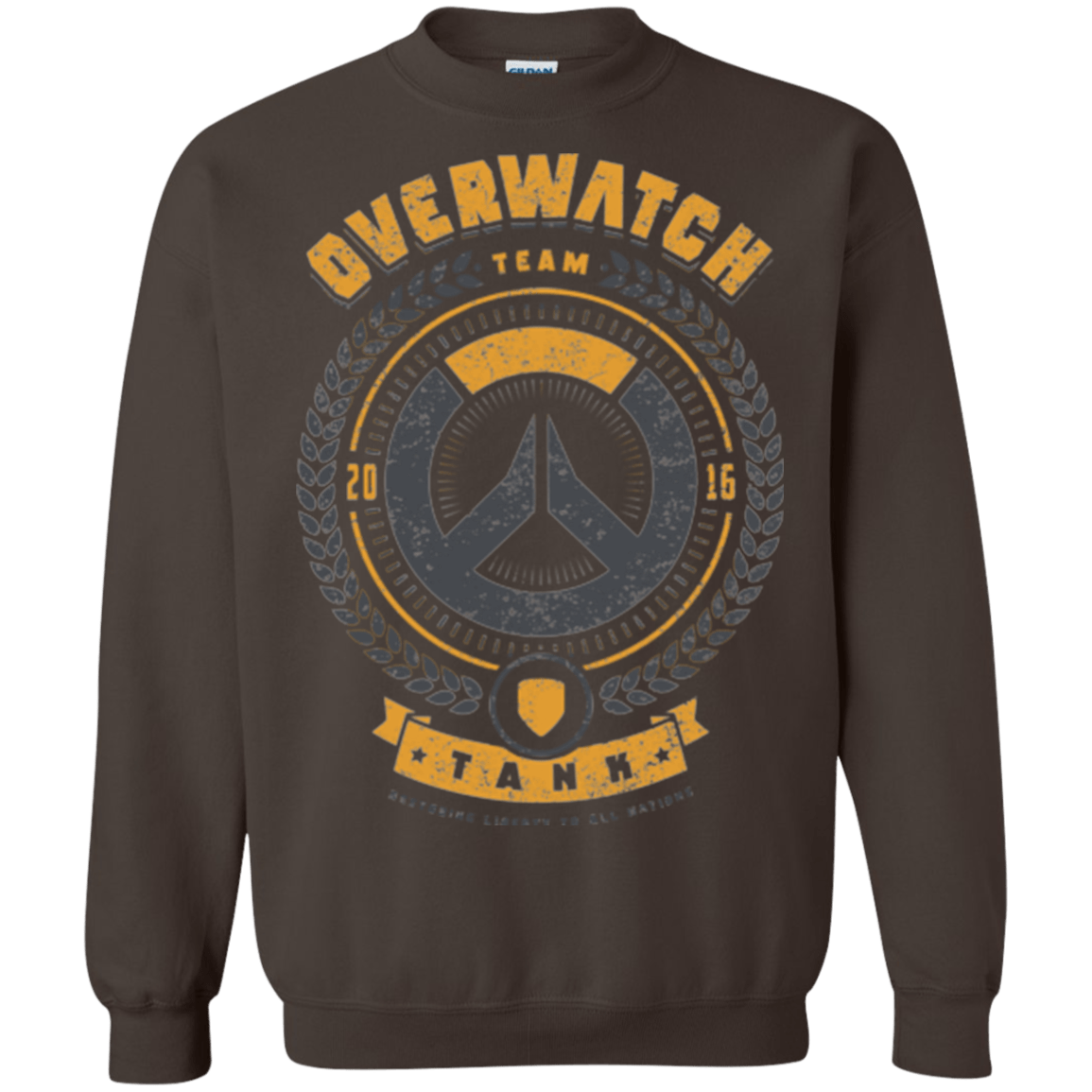 Sweatshirts Dark Chocolate / Small Tank Team Crewneck Sweatshirt