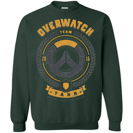 Sweatshirts Forest Green / Small Tank Team Crewneck Sweatshirt