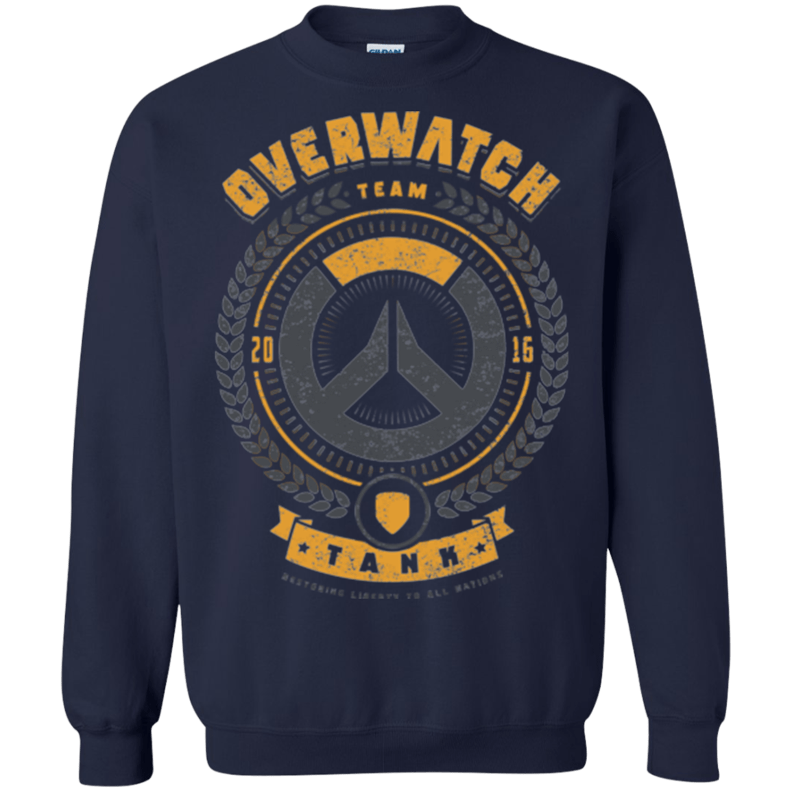 Sweatshirts Navy / Small Tank Team Crewneck Sweatshirt