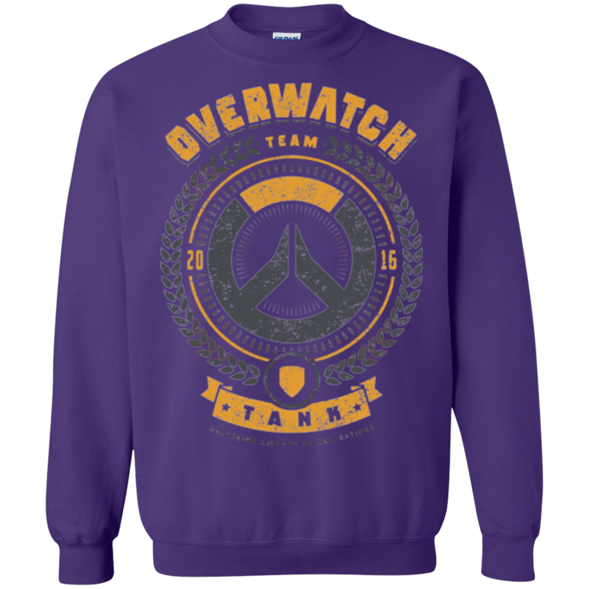 Sweatshirts Purple / Small Tank Team Crewneck Sweatshirt