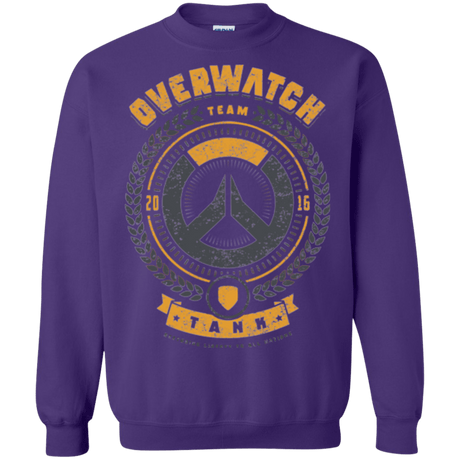 Sweatshirts Purple / Small Tank Team Crewneck Sweatshirt