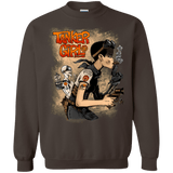 Sweatshirts Dark Chocolate / Small Tanker Girl Crewneck Sweatshirt