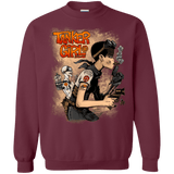 Sweatshirts Maroon / Small Tanker Girl Crewneck Sweatshirt