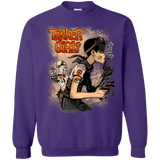 Sweatshirts Purple / Small Tanker Girl Crewneck Sweatshirt