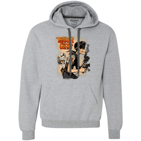 Sweatshirts Sport Grey / Small Tanker Girl Premium Fleece Hoodie