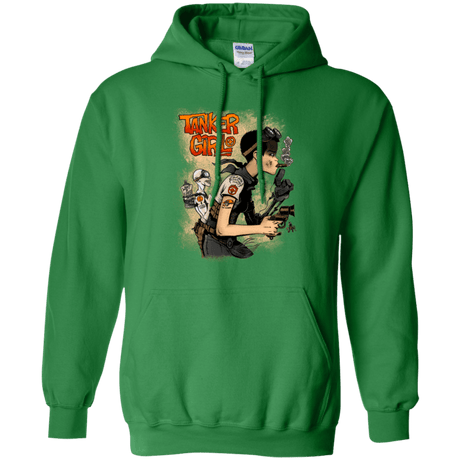 Sweatshirts Irish Green / Small Tanker Girl Pullover Hoodie