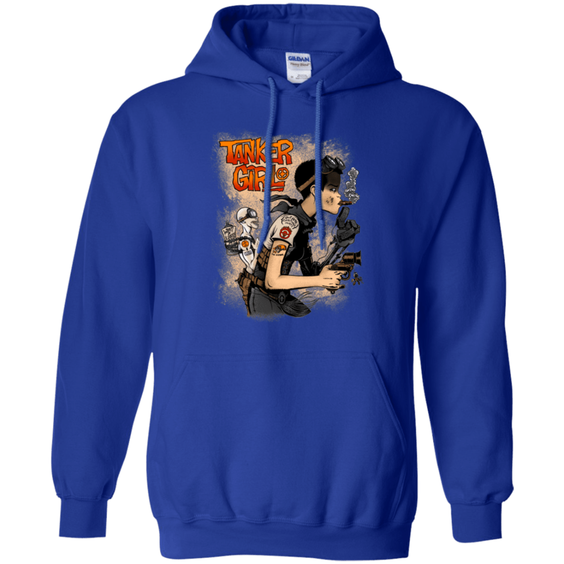 Sweatshirts Royal / Small Tanker Girl Pullover Hoodie