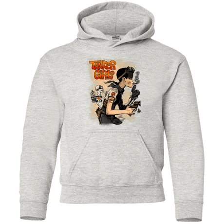 Sweatshirts Ash / YS Tanker Girl Youth Hoodie