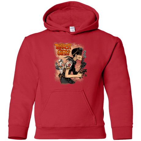 Sweatshirts Red / YS Tanker Girl Youth Hoodie