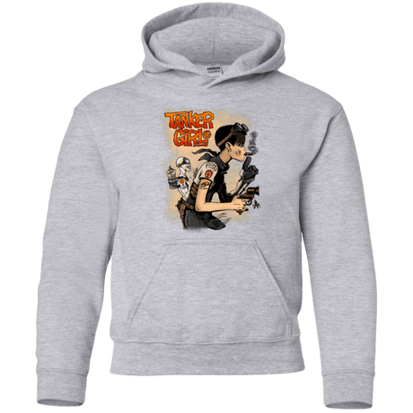Sweatshirts Sport Grey / YS Tanker Girl Youth Hoodie