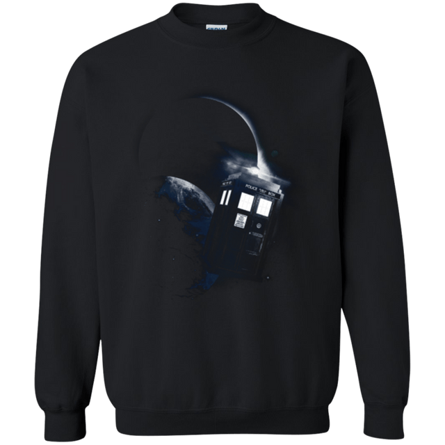 Sweatshirts Black / Small TARDIS 2 Crewneck Sweatshirt