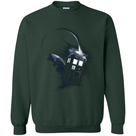 Sweatshirts Forest Green / Small TARDIS 2 Crewneck Sweatshirt