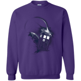 Sweatshirts Purple / Small TARDIS 2 Crewneck Sweatshirt