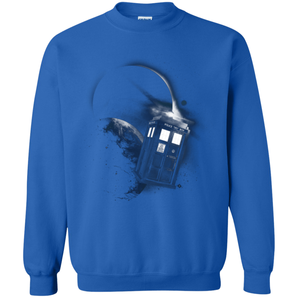 Sweatshirts Royal / Small TARDIS 2 Crewneck Sweatshirt