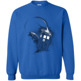 Sweatshirts Royal / Small TARDIS 2 Crewneck Sweatshirt