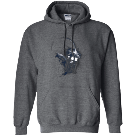 Sweatshirts Dark Heather / Small TARDIS 2 Pullover Hoodie