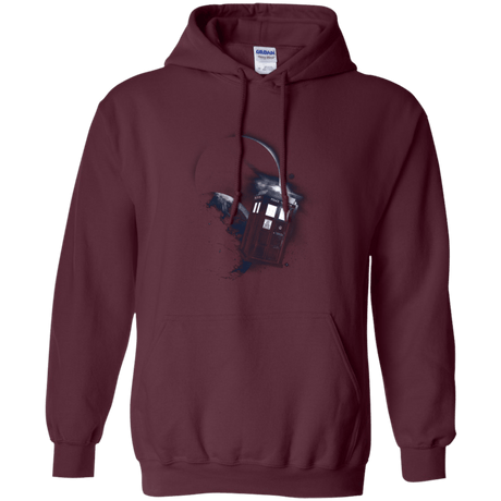 Sweatshirts Maroon / Small TARDIS 2 Pullover Hoodie