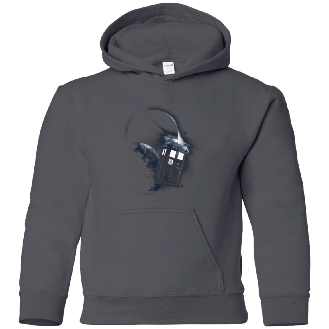 Sweatshirts Charcoal / YS TARDIS 2 Youth Hoodie