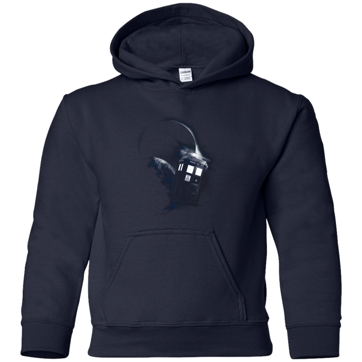 Sweatshirts Navy / YS TARDIS 2 Youth Hoodie