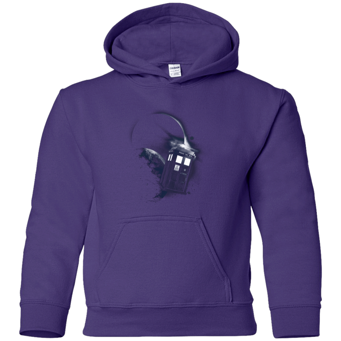 Sweatshirts Purple / YS TARDIS 2 Youth Hoodie