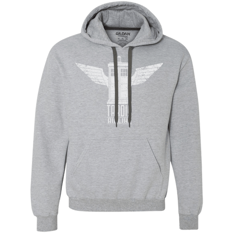 Sweatshirts Sport Grey / Small Tardis Airline Premium Fleece Hoodie