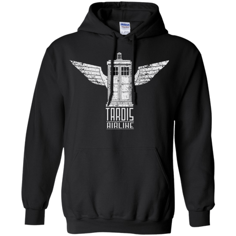 Sweatshirts Black / Small Tardis Airline Pullover Hoodie