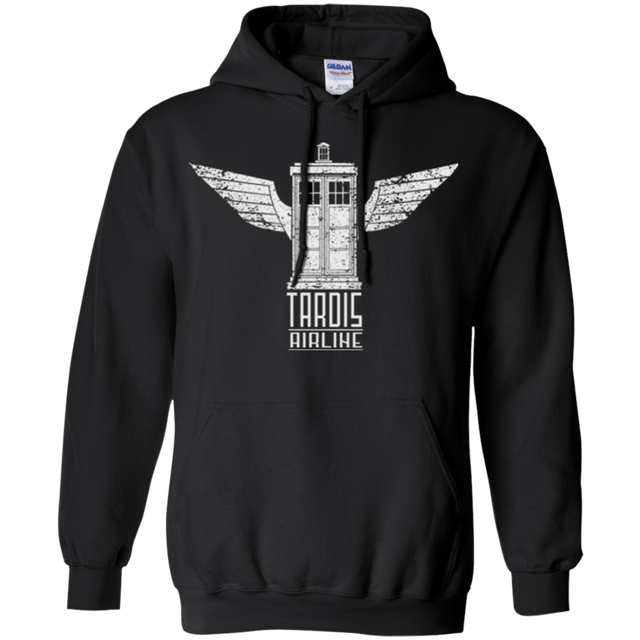 Sweatshirts Black / Small Tardis Airline Pullover Hoodie
