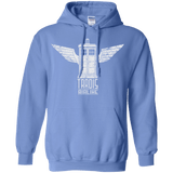 Sweatshirts Carolina Blue / Small Tardis Airline Pullover Hoodie