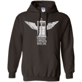 Sweatshirts Dark Chocolate / Small Tardis Airline Pullover Hoodie