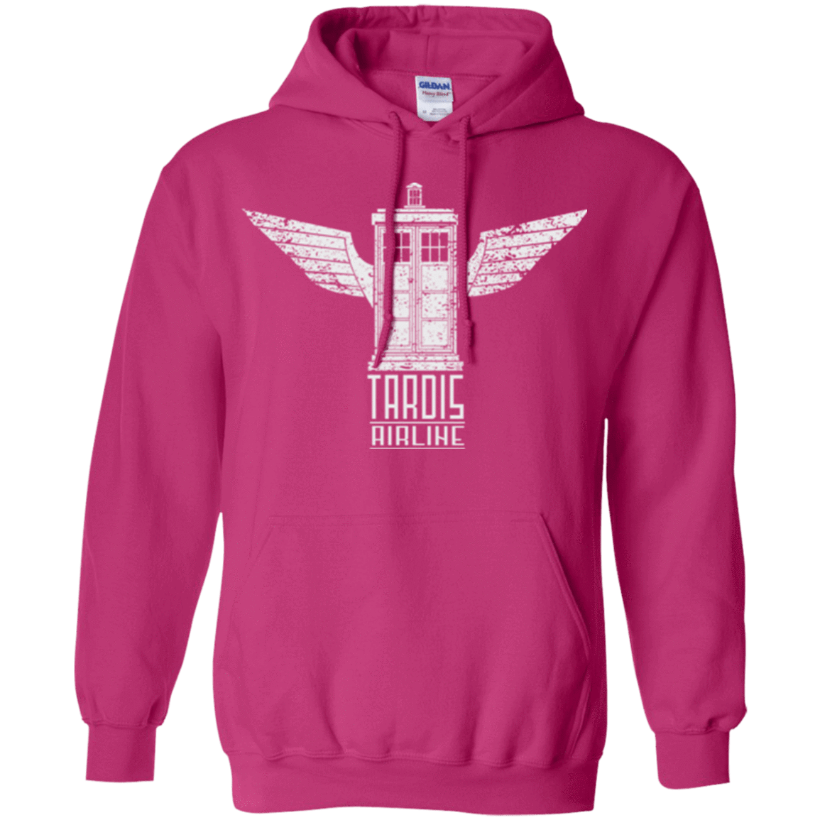 Sweatshirts Heliconia / Small Tardis Airline Pullover Hoodie