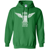 Sweatshirts Irish Green / Small Tardis Airline Pullover Hoodie