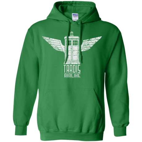 Sweatshirts Irish Green / Small Tardis Airline Pullover Hoodie