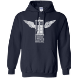 Sweatshirts Navy / Small Tardis Airline Pullover Hoodie