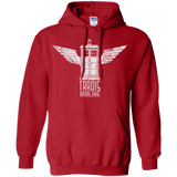 Sweatshirts Red / Small Tardis Airline Pullover Hoodie
