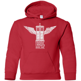 Sweatshirts Red / YS Tardis Airline Youth Hoodie