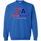 Sweatshirts Royal / Small Tardis Airlines Crewneck Sweatshirt