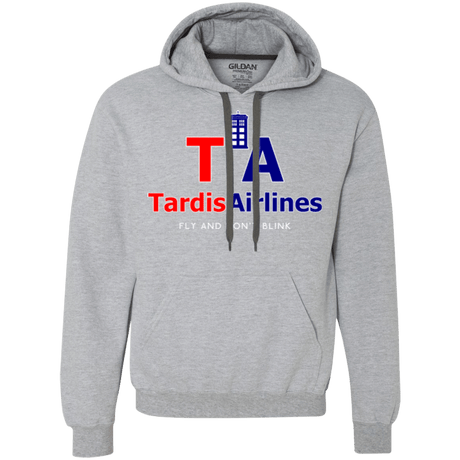 Sweatshirts Sport Grey / Small Tardis Airlines Premium Fleece Hoodie