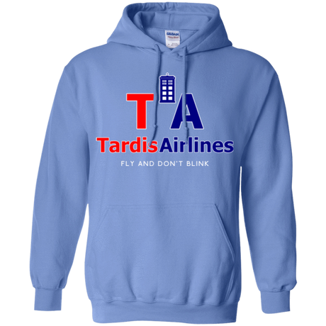 Sweatshirts Carolina Blue / Small Tardis Airlines Pullover Hoodie