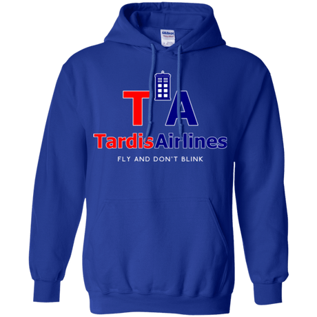 Sweatshirts Royal / Small Tardis Airlines Pullover Hoodie