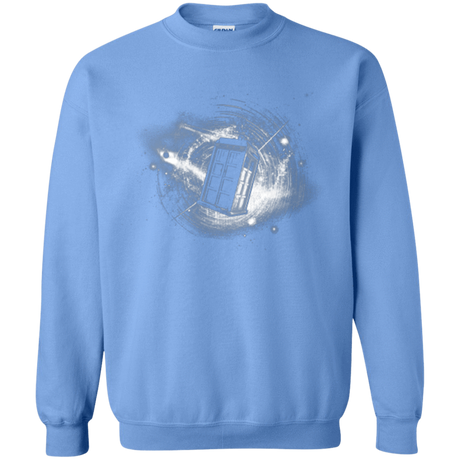 Sweatshirts Carolina Blue / Small Tardis Crewneck Sweatshirt