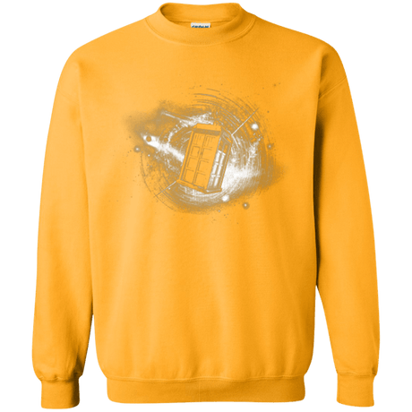 Sweatshirts Gold / Small Tardis Crewneck Sweatshirt