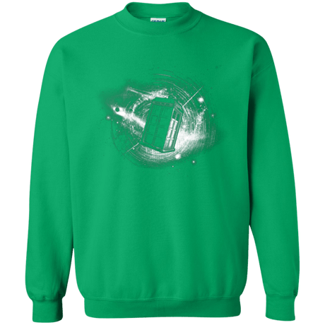 Sweatshirts Irish Green / Small Tardis Crewneck Sweatshirt