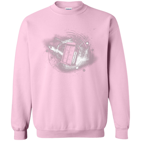Sweatshirts Light Pink / Small Tardis Crewneck Sweatshirt