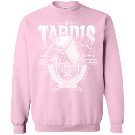 Sweatshirts Light Pink / Small Tardis Crewneck Sweatshirt