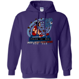 Sweatshirts Purple / Small Tardis Girl Pullover Hoodie