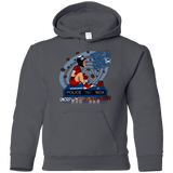 Sweatshirts Charcoal / YS Tardis Girl Youth Hoodie