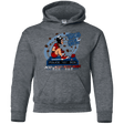 Sweatshirts Dark Heather / YS Tardis Girl Youth Hoodie